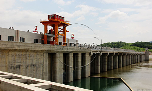 遼寧丹東市三灣電站項目現(xiàn)場